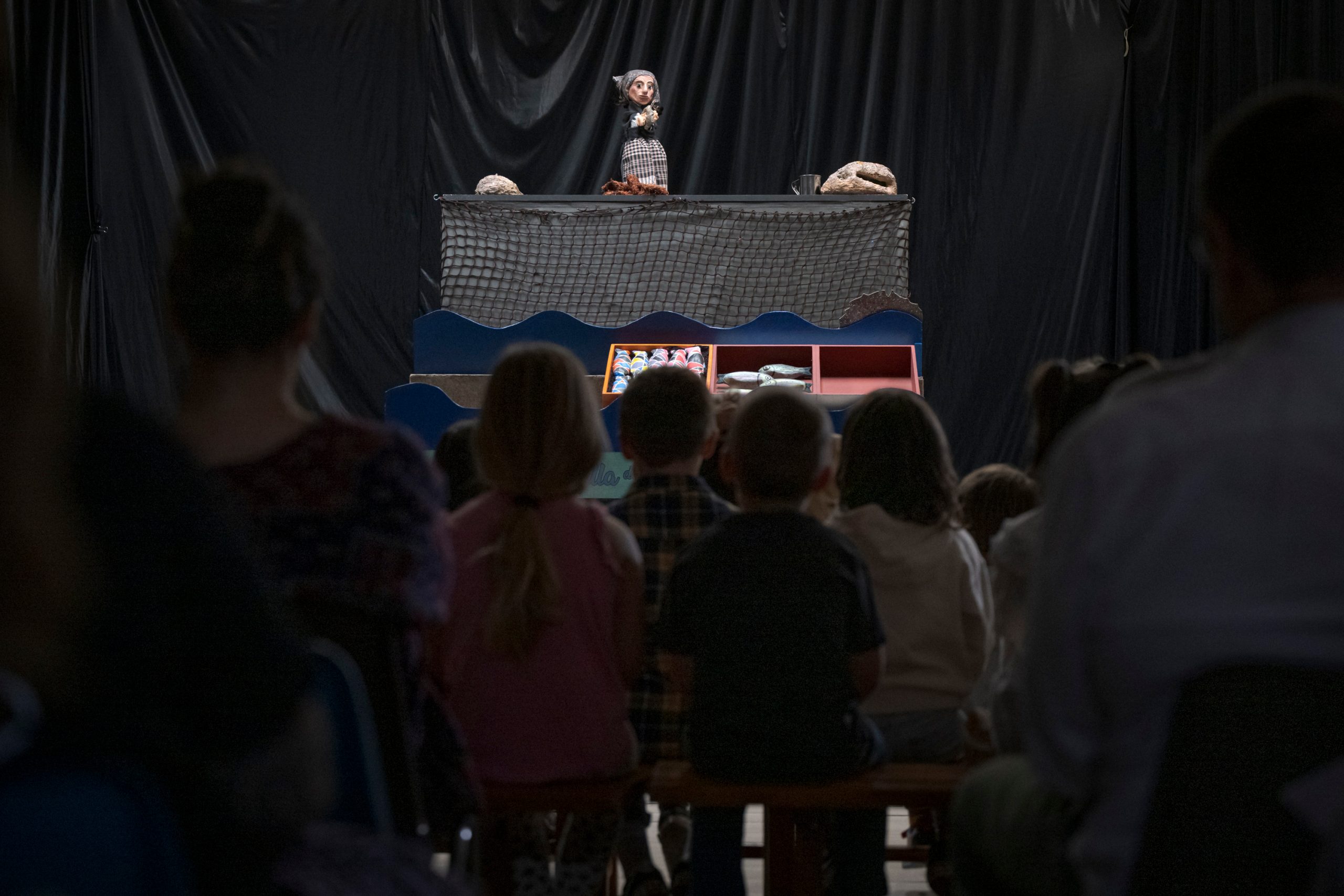 Katxaruloren Alaba emanaldiko momentu bat Dunboa auzo elkarteanArgazkia: Gari Garaialde / Bostok Photo