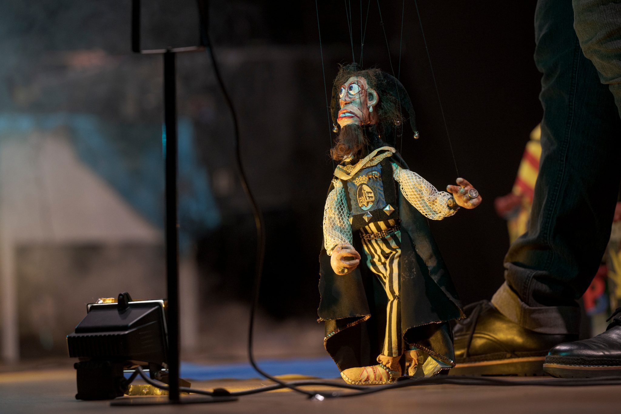 El Tenderete konpainiaren Hamaika Gatazka emanaldia. Hondarribian Argazkia: Gari Garaialde / Bostok Photo